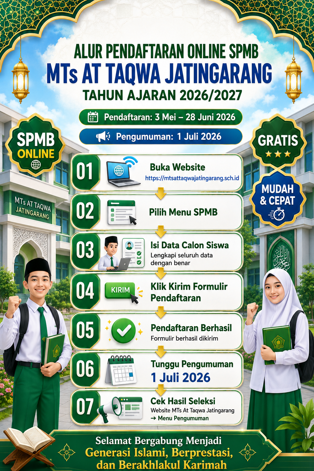 Penerimaan Murid Baru (PMB) Online 